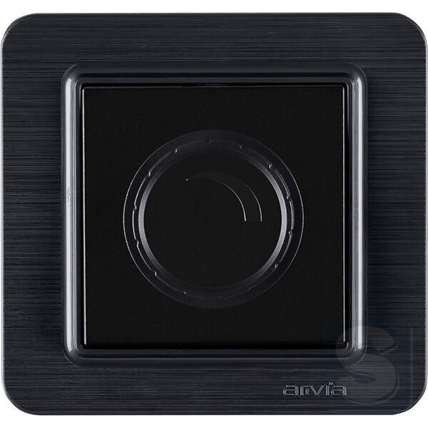 Диммер поворотный для LED ламп Arvia Electric Lavin Черный матовый (21 25 4007 241)